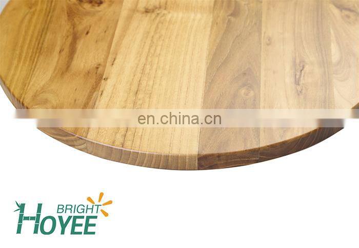 Customized Logo and packaging Teak wood Rectangle Cutting Board Set 3 with Handle