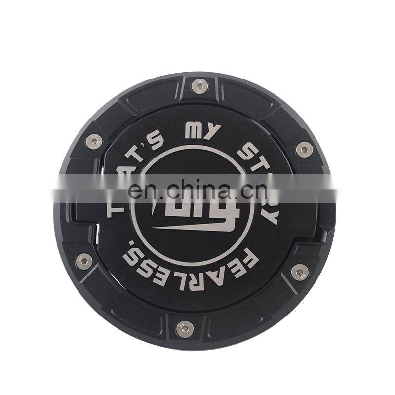 Gas Tank Cover Accessories for Jeep wrangler JK Aluminum tank cover for Jeep accessories from Maiker