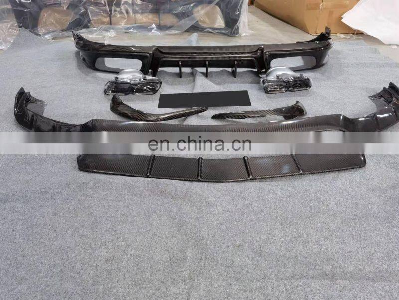 Runde Newest For Mercedes-Benz AMG GT 43 50 53 GT63S Upgrade Larte Design Body Kit Front Lip Rear Lip Spoiler Top Wing