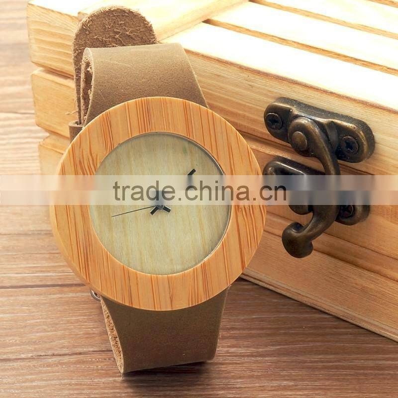 2016 New style smart watch&wooden watch& watches men Japanese movement