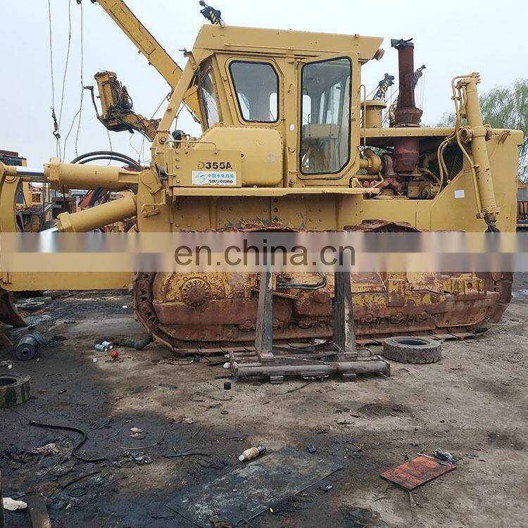 Low price Komatsu D355 crawler bulldozer, Cheap used Komatsu D355-A on sale in China