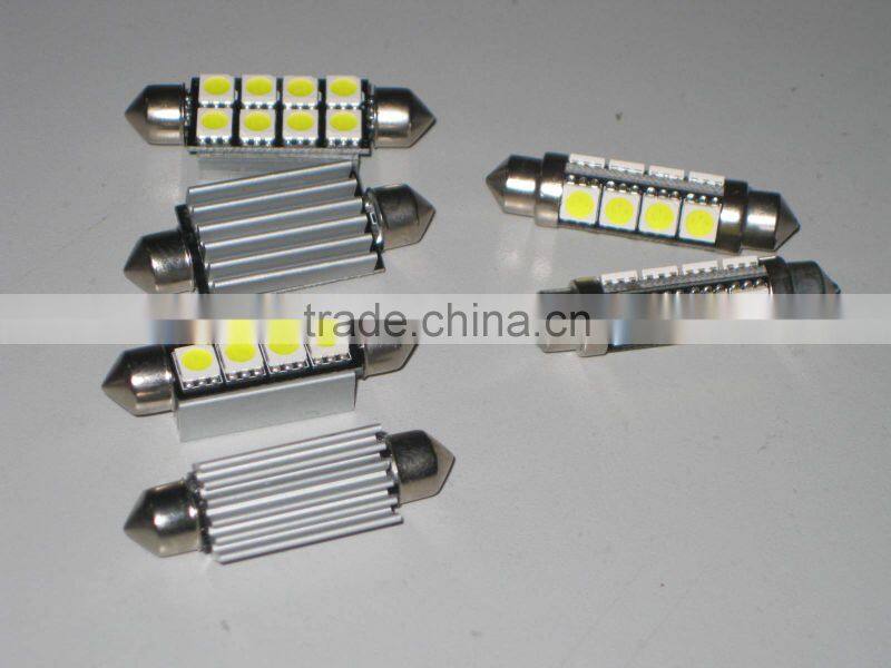 SGS verified, Hot selling, best seller, high quality, Festoon led bulb, canbus led car light 12V
