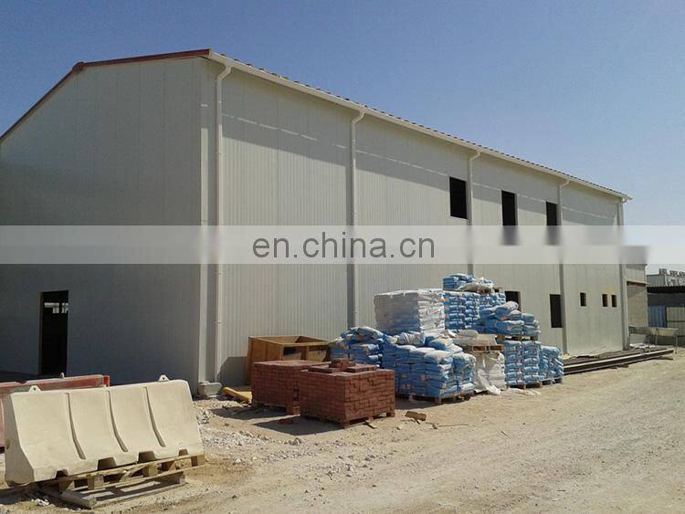 Light Weight Steel Material Roof Truss Prefab Storage Warehouse Building
