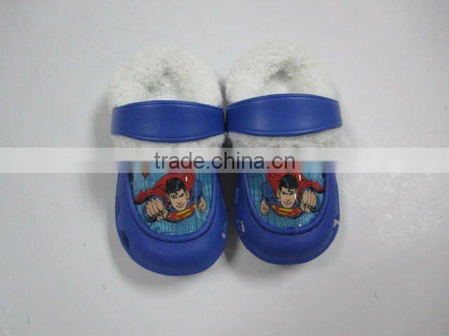 man plush clog