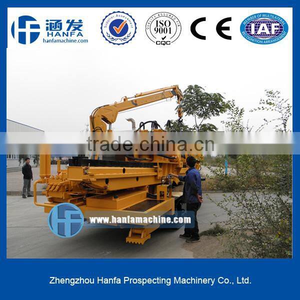 Hanfa Brand HF-58L hydraulic horizontal directional drilling rig for outside trench-less pipe-laying CE & ISO certification