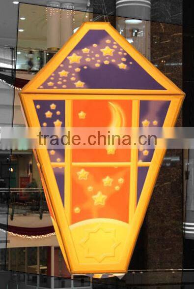 Hanging Ramadan Lanterns Decoration for Shopping Mall Atrium Decoration