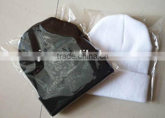 jacquard winter custom flat brim cap