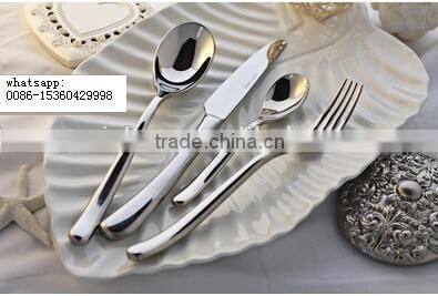 High class stainless steel 4pcs cutlery set made in china