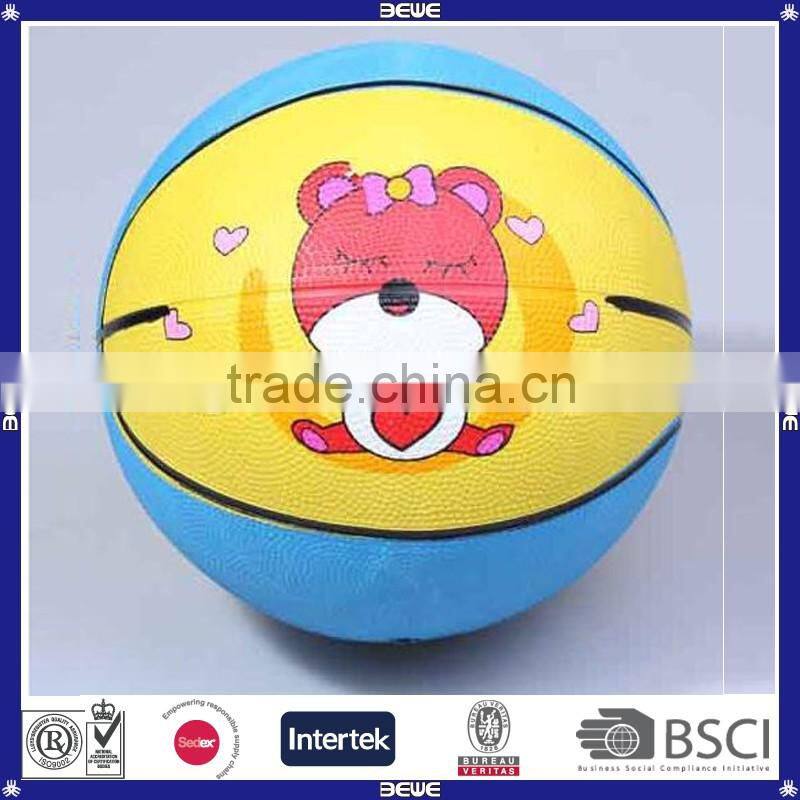 OEM Cheap Promotion Gift Wholesale Rubber Basketball for Children