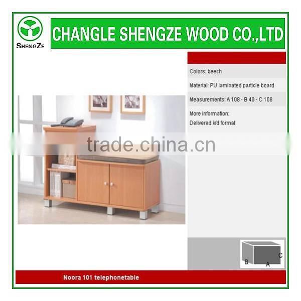 melamine wood home compute desk