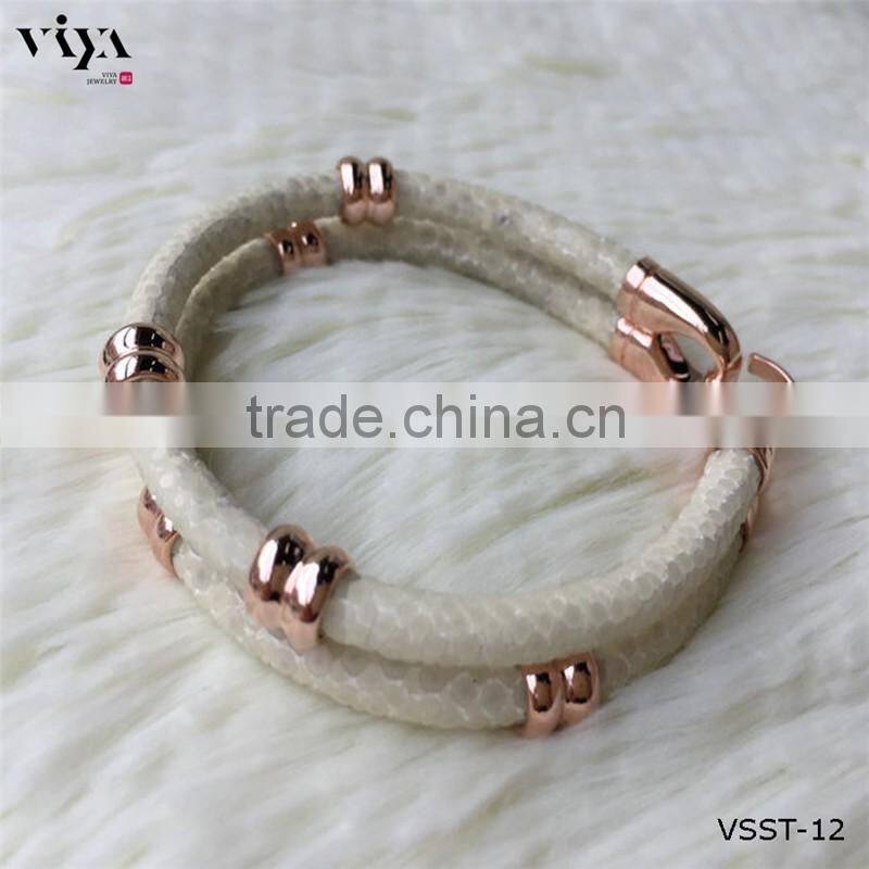 High Class Luxury Jewelry Clasp, Quality Leather Bracelet Clasp, Hot 925 Sterling Silver Clasp in Europe