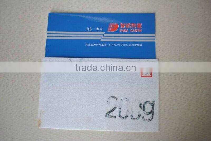 polyester needle punched felt for APP/SBS bituminous membrane