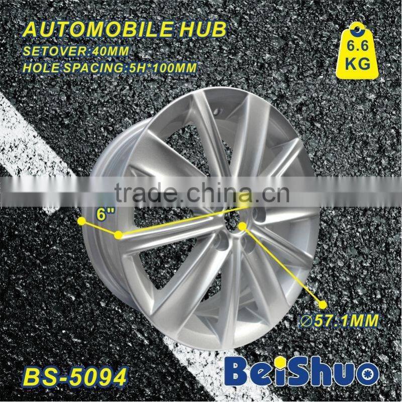 BS-5094 Aluminium alloy car wheels,wheel rim,wheel hub