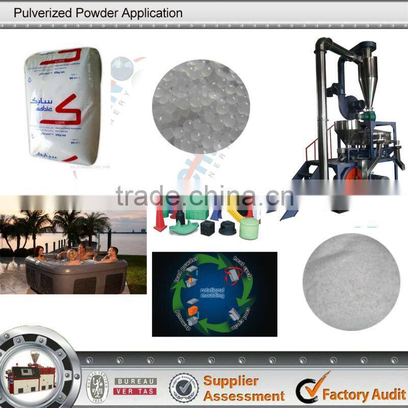 Three Disks PE Rotomolding Plastic Pulverizer