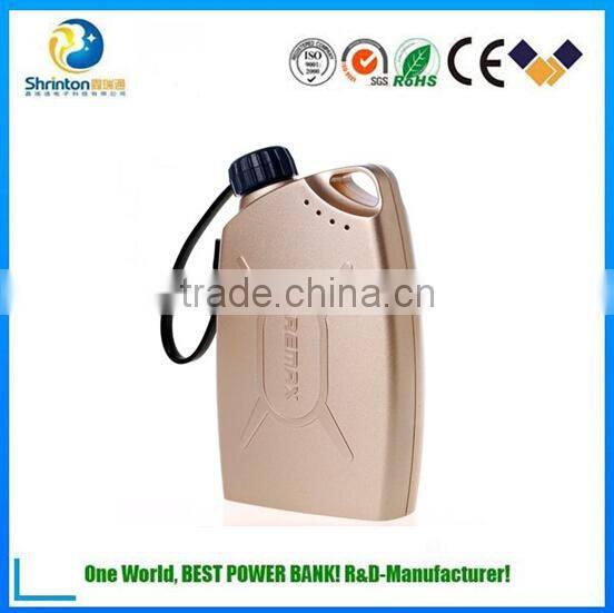 Cute shape remax rechargeable 18650 battery charger mobile phone power bank