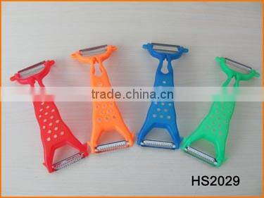 HS2036 Bright Color Plastic Handle Peeler