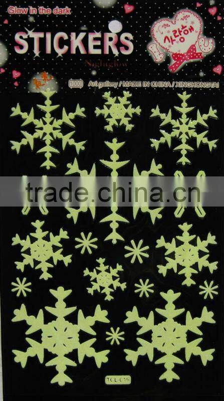 eco-friendly flower finger nail stickers