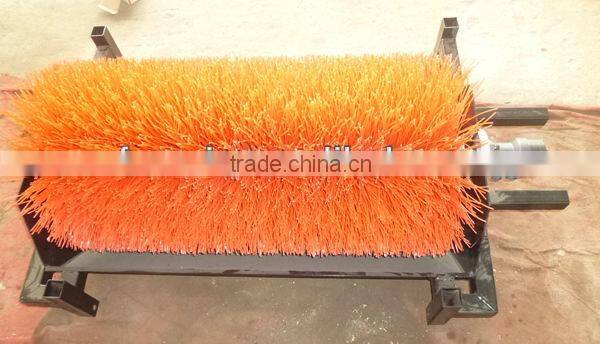 Tractor mounted 3 point hitch road sweeper