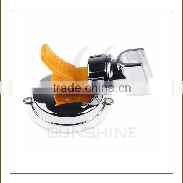 Quality Adjustable Attachable Rotatable Chromed Shower Head Holder Wall Suction Bracket SS5031