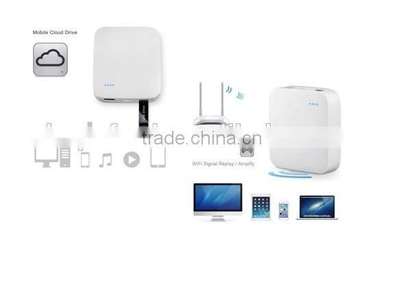 OEM powerbank PB002 with 3G Wifi, High quality battery and Cloud storage