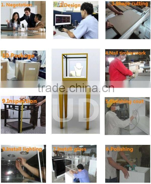 Wooden phone exhibiton booth,phone cabinet design