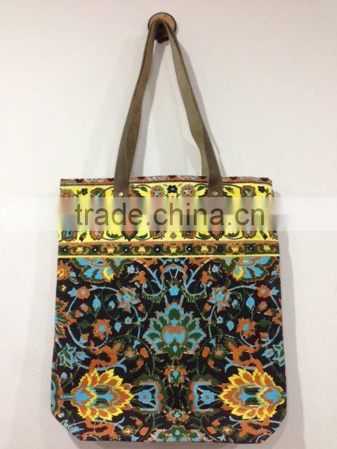 Best selling Print Neon Canvas Tote Bags