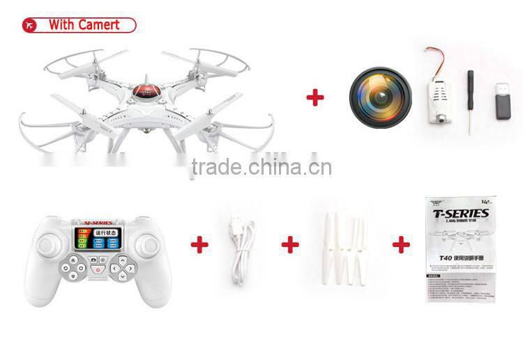 New Products 2.4G RC Drone Quadcopter with HD Camera, WIFI live video via cell phone