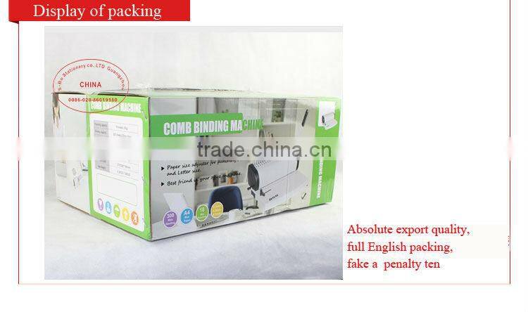 Spiral book binding machine