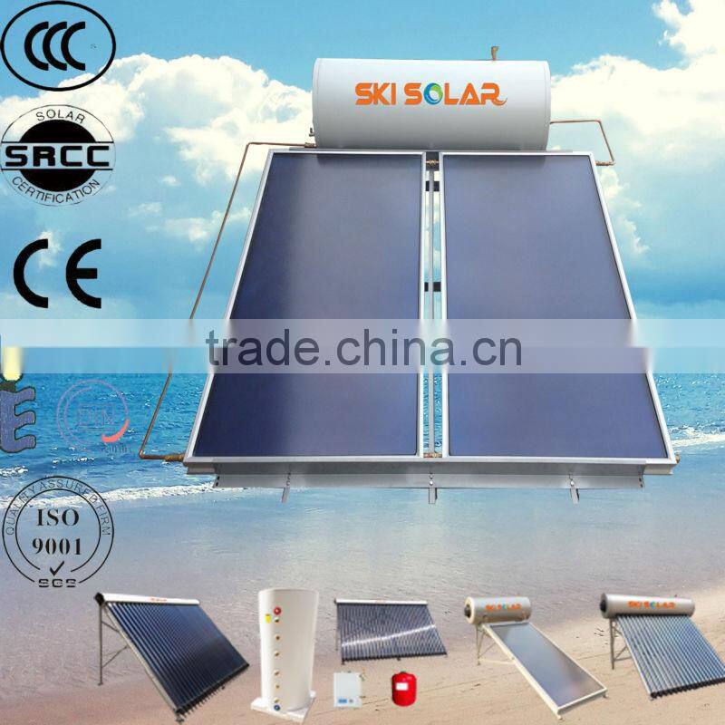 villa split vacuum tube solar water heater