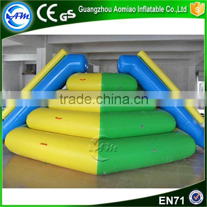 Water park toys climbing water slide inflatable water tower for adult