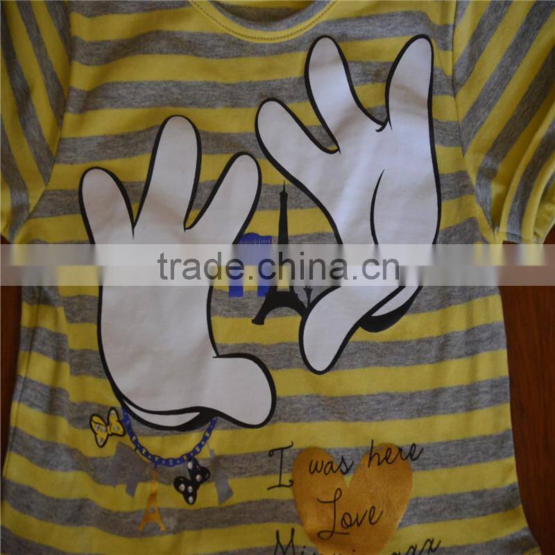 baby girl Tshirt dress,summer kids clothing dress,Custom Children Girl T Shirt Dress