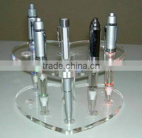 Wholesale high quality acrylic pen hoder & pen display stand