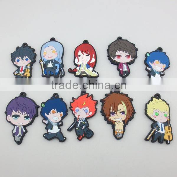 Silicone bag tag,cartoon bag tag,gummy bag tag