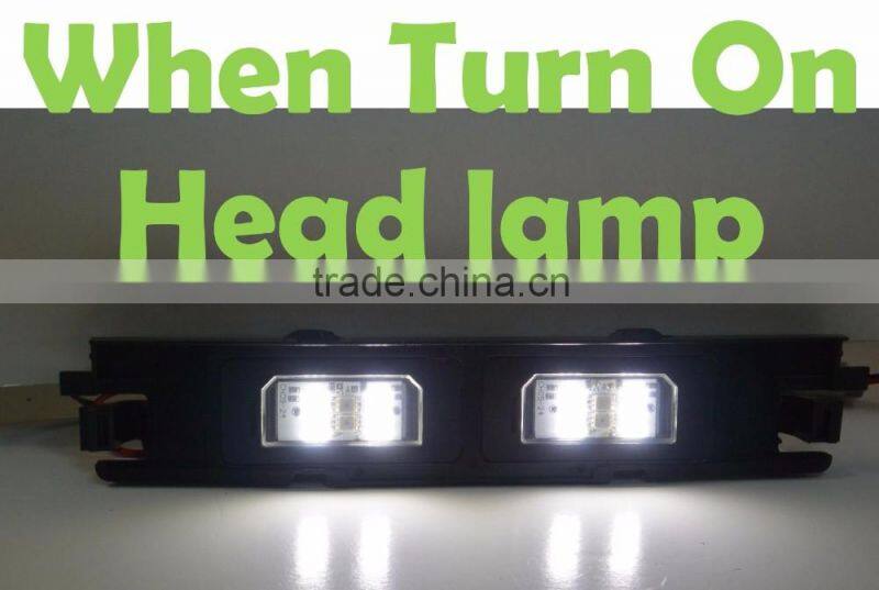 Car Specific FOR TOYOTA VITZ License Plate Frame LICENSE PLATE LIGHT