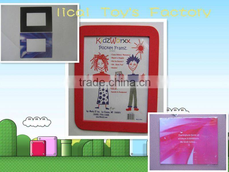pretty photo frame fridge magnet