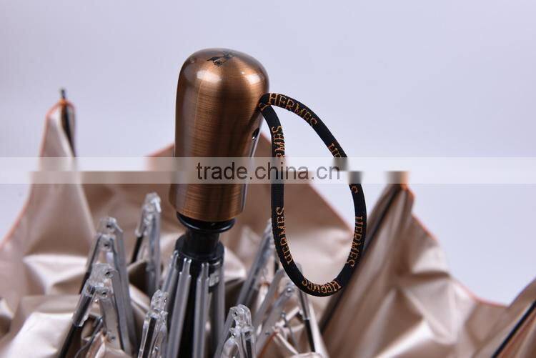 Wind is prevented bask in dual-use folding umbrella in the rain or shine