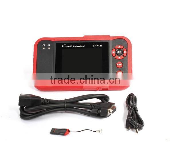 Best Quality Support 10 OBDII test models obd2 obdii code reader 100% original launch x431 129 on hot sales