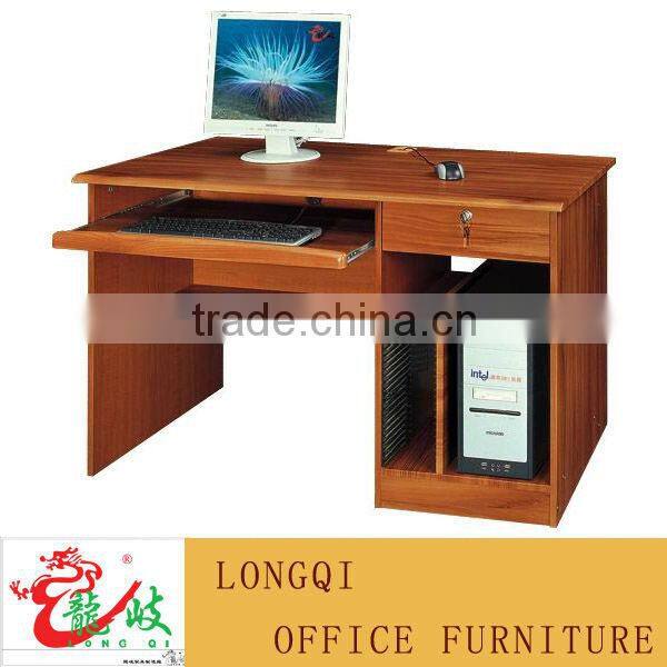 competitive price high quality wood office executive desk computer desk design pc table china foshan longjiang lecong