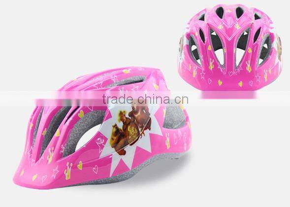High quality integrally molded children bicycle helmet eps childrens crash helmets bicycle parts and accessories bags
