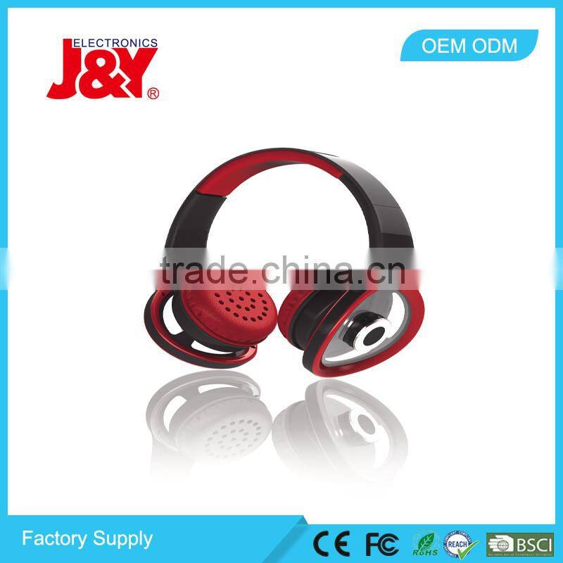 Wholesale Retractable Over-ear Headsets with Deep Bass,long distance bluetooth headset /JY-H288