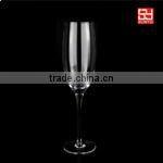 China manufacture leadfree crystal high quality 5 star hotel tulip champagne glass