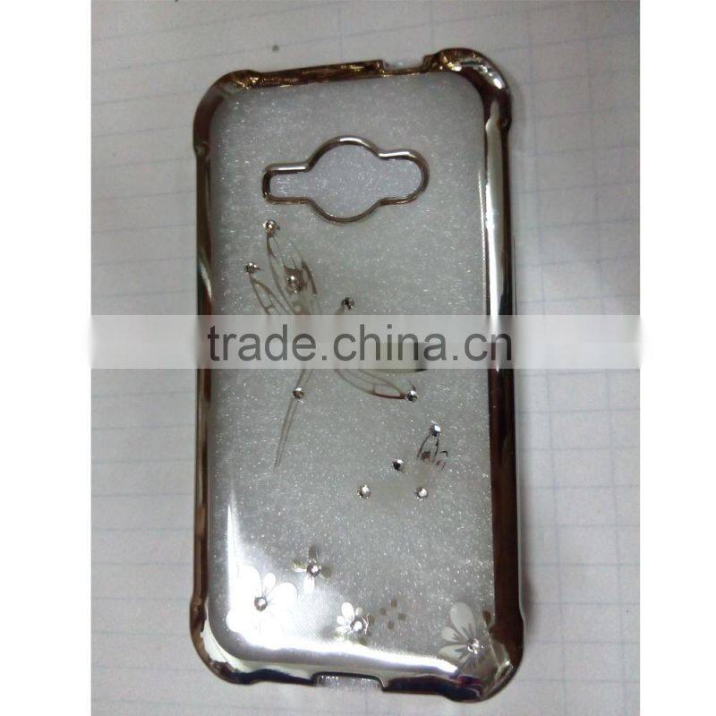 CLEAR Hard Back Silicone TPU Bumper Case Cover For Sony