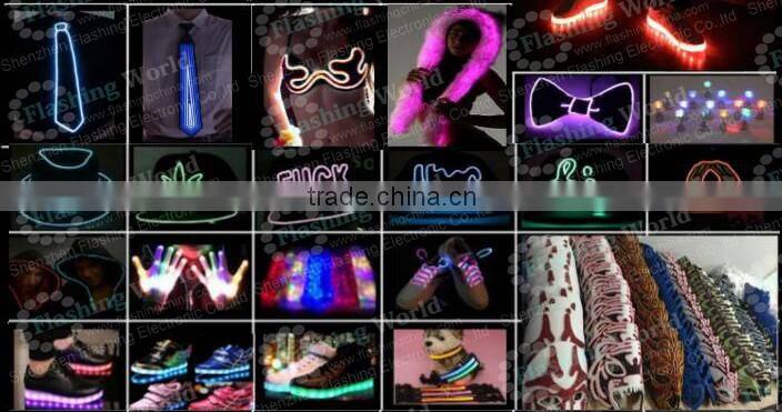 customerized High brightness el running color wire