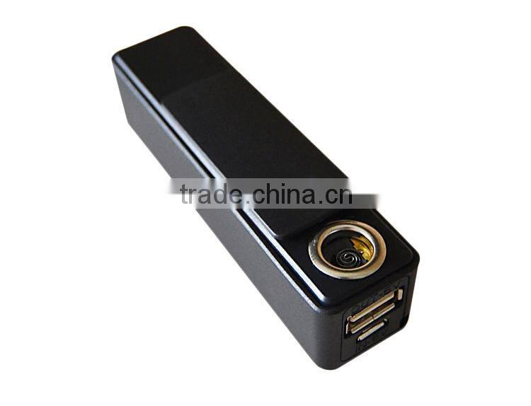 1000mAh Power Bank With Cigarette Lighter For Smokers