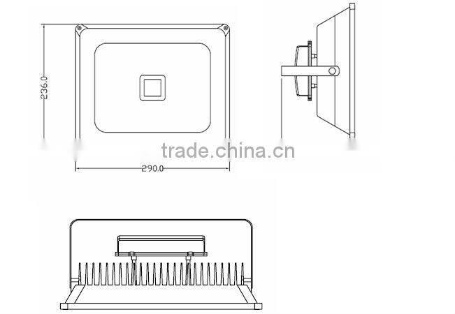delicate motion sensor led flood light