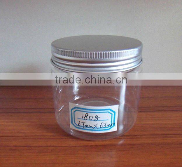 100g PET spice container with aluminum screw lid