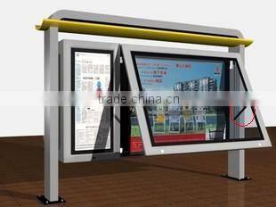 gas spring for light wall advertising