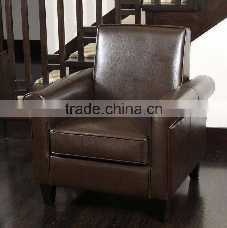 New design comfortable leather sofa chair 214