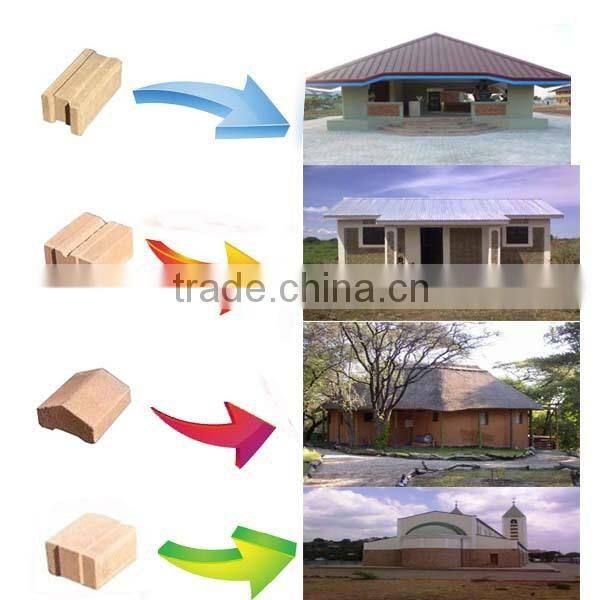 WT1-20 clay tiles making machine Interlock Block Making Machine