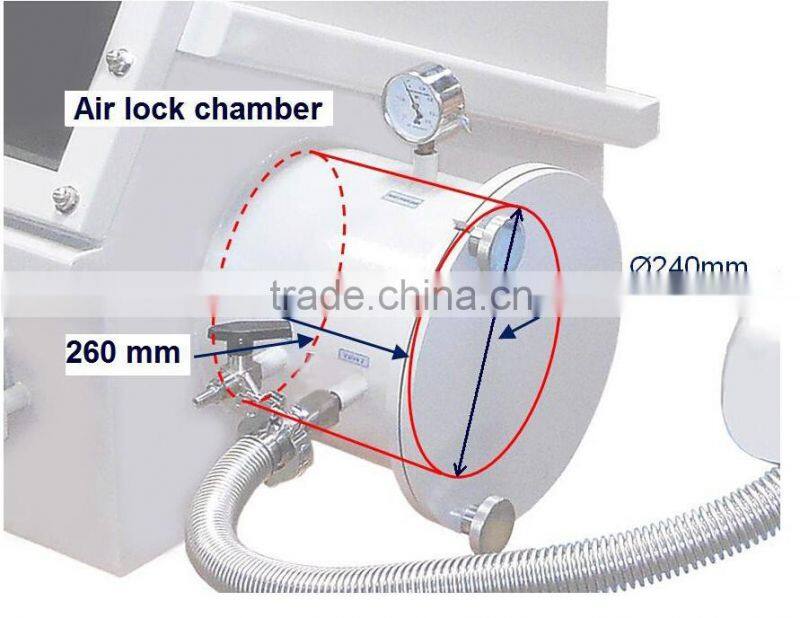 lab Stainless Steel Vacuum Glove Box supplier